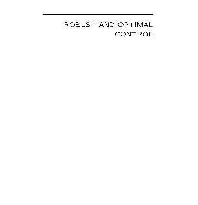 خرید و دانلود نسخه کامل کتاب Robust and optimal control