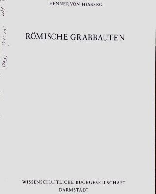 خرید و دانلود نسخه کامل کتاب Römische Grabbauten