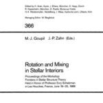 خرید و دانلود نسخه کامل کتاب Rotation and Mixing in Stellar Interiors: Proceedings of the Workshop Frontiers in Stellar Structure Theory Held in Honor of Professor Evry Schatzman in Les Houches, France, June 19–25, 1989