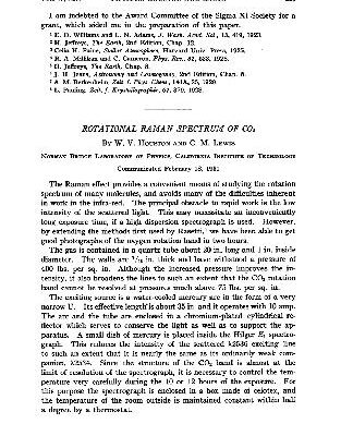 خرید و دانلود نسخه کامل کتاب Rotational Raman Spectrum of CO2
