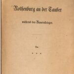 خرید و دانلود نسخه کامل کتاب Rothenburg an der Tauber während des Bauernkrieges