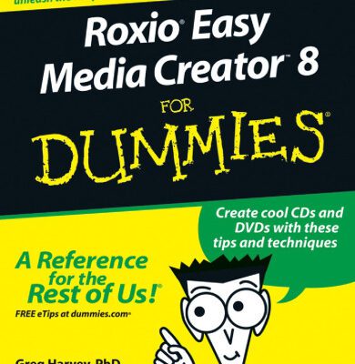خرید و دانلود نسخه کامل کتاب Roxio Easy Media Creator 8 for Dummies