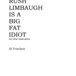 خرید و دانلود نسخه کامل کتاب Rush Limbaugh Is a Big Fat Idiot
