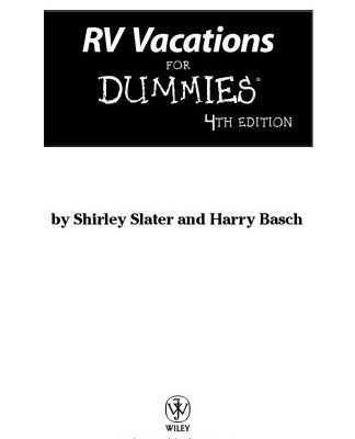 خرید و دانلود نسخه کامل کتاب RV Vacations For Dummies (Dummies Travel)