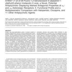خرید و دانلود نسخه کامل کتاب S18327, a novel, potential antipsychotic displaying marked antagonist properties at alpha(1) – and alpha(2)-adrenergic receptors: I. Receptorial, neurochemical, an