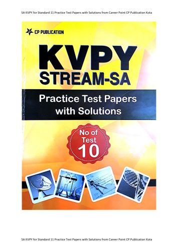 خرید و دانلود نسخه کامل کتاب SA KVPY for Standard 11 Practice Test Papers with Solutions_68c6f646b0b26.jpeg خرید و دانلود نسخه کامل کتاب SA KVPY for Standard 11 Practice Test Papers with Solutions