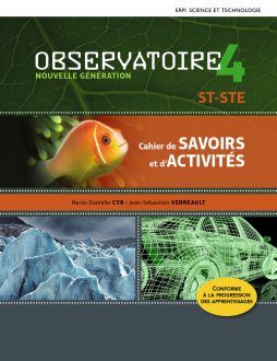 خرید و دانلود نسخه کامل کتاب SA Observatoire : nouvelle génération 4 : ST-STE : cahier de savoirs + Version corrigé