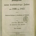 خرید و دانلود نسخه کامل کتاب Sachsens neun denkwürdige Jahre von 1806 bis 1815 während Napoleons Feldzügen in Deutschland und Rußland