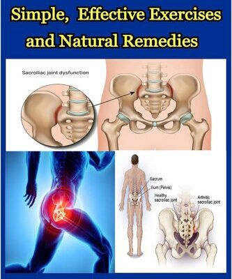 خرید و دانلود نسخه کامل کتاب Sacroiliac Joint Pain – Simple, Effective Exercises and Natural Remedies