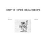 خرید و دانلود نسخه کامل کتاب Safety of Chinese Herbal Medicine