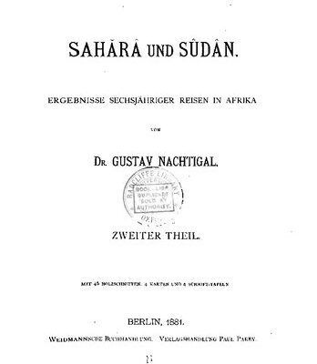 خرید و دانلود نسخه کامل کتاب Sahara und Sudan. Ergebnisse sechsjähriger Reisen in Afrika