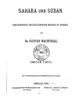 خرید و دانلود نسخه کامل کتاب Sahara und Sudan. Ergebnisse sechsjähriger Reisen in Afrika