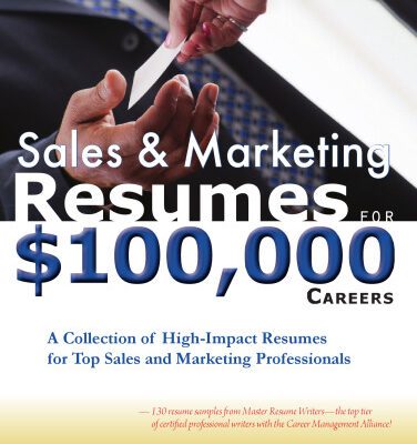 خرید و دانلود نسخه کامل کتاب Sales & Marketing Resumes for $100,000 Careers