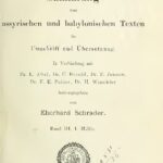 خرید و دانلود نسخه کامل کتاب Sammlung von assyrischen und babylonischen Texten in Umschrift und Übersetzung