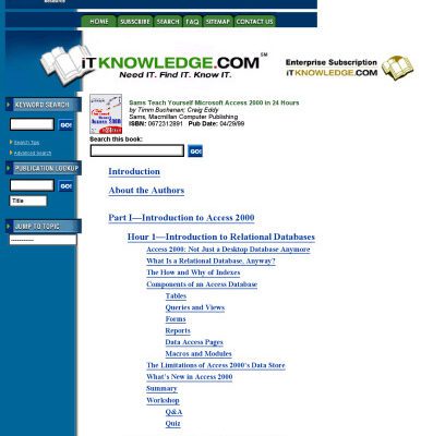 خرید و دانلود نسخه کامل کتاب Sams Teach Yourself Access 2000 in 24 Hours