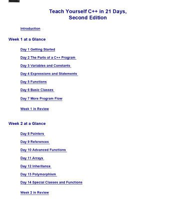 خرید و دانلود نسخه کامل کتاب Sams Teach Yourself C in 21 Days (4th Edition) (Sams Teach Yourself…in 21 Days)
