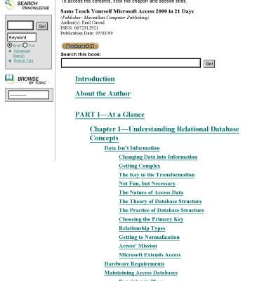 خرید و دانلود نسخه کامل کتاب Sams Teach Yourself Microsoft Access 2000 in 21 Days with Cdrom