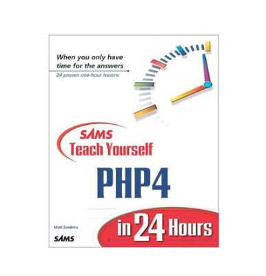خرید و دانلود نسخه کامل کتاب SAMS Teach Yourself PHP4 in 24 Hours (Teach Yourself — 24 Hours)