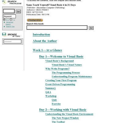 خرید و دانلود نسخه کامل کتاب Sams Teach Yourself Visual Basic 6 in 21 Days