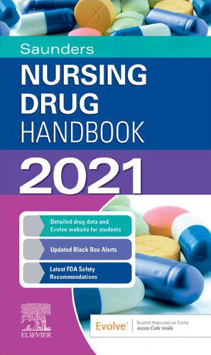 خرید و دانلود نسخه کامل کتاب Saunders Nursing Drug Handbook 2021_68bb70d4bd7f2.jpeg خرید و دانلود نسخه کامل کتاب Saunders Nursing Drug Handbook 2021