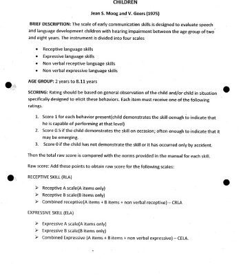 خرید و دانلود نسخه کامل کتاب Scales Of Early Communication Skills For Hearing-Impaired Children (SECS)