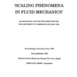 خرید و دانلود نسخه کامل کتاب ‘Scaling phenomena in fluid mechanics’