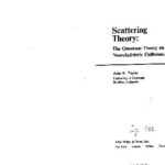 خرید و دانلود نسخه کامل کتاب Scattering Theory The Quantum Theory of Nonrelativistic Collisions