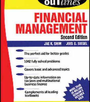 خرید و دانلود نسخه کامل کتاب Schaum s Outline to Financial Management