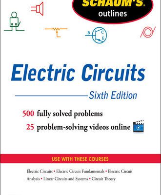 خرید و دانلود نسخه کامل کتاب Schaum’s Outline of Electric Circuits