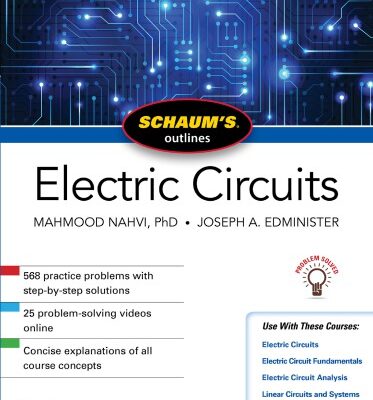 خرید و دانلود نسخه کامل کتاب Schaum’s Outline of Electric Circuits