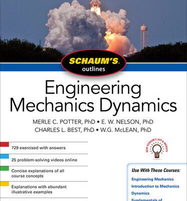 خرید و دانلود نسخه کامل کتاب Schaum’s Outline of Engineering Mechanics Dynamics