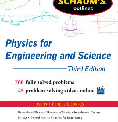 خرید و دانلود نسخه کامل کتاب Schaum’s Outline of Physics for Engineering and Science: 788 Solved Problems + 25 Videos