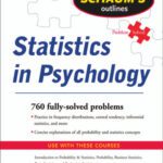 خرید و دانلود نسخه کامل کتاب Schaum’s Outlines: Statistics in Psychology (Schaum’s Outline Series)