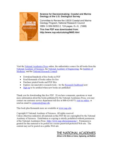 خرید و دانلود نسخه کامل کتاب Science for Decisionmaking: Coastal and Marine Geology at the U.S. Geological Survey (The compass series)_68b4ff0eda432.jpeg خرید و دانلود نسخه کامل کتاب Science for Decisionmaking: Coastal and Marine Geology at the U.S. Geological Survey (The compass series)