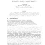 خرید و دانلود نسخه کامل کتاب Science of Chaos or Chaos in Science?