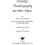 خرید و دانلود نسخه کامل کتاب Scientific Autobiography And Other Papers