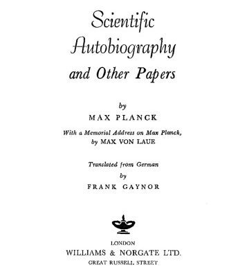 خرید و دانلود نسخه کامل کتاب Scientific Autobiography And Other Papers