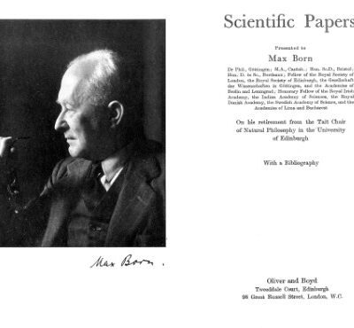 خرید و دانلود نسخه کامل کتاب Scientific Papers Presented to Max Born: On his retirement from the Tait Chair of Natural Philosophy in the University of Edinburgh