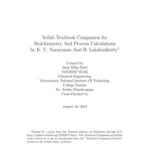 خرید و دانلود نسخه کامل کتاب Scilab Textbook Companion for Stoichiometry And Process Calculations