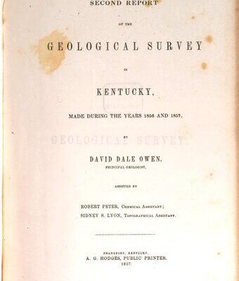 خرید و دانلود نسخه کامل کتاب Second Report of the Geological Survey in Kentucky made during the years 1856 and 1857