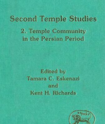 خرید و دانلود نسخه کامل کتاب Second Temple Studies (JSOT Supplement) (v. 2)