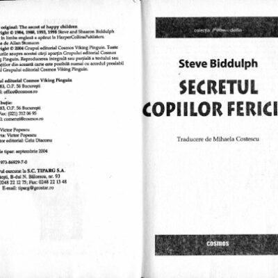 خرید و دانلود نسخه کامل کتاب Secretul copiilor fericiti