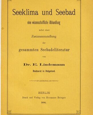 خرید و دانلود نسخه کامل کتاب Seeklima und Seebad ; eine wissenschaftliche Abhandlung nebst einer Zusammenstellung der gesamten Seebadeliteratur