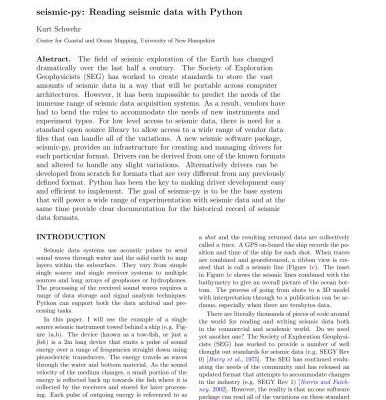 خرید و دانلود نسخه کامل کتاب Seismic-py: Reading seismic data with Python