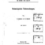 خرید و دانلود نسخه کامل کتاب Seismologische Untersuchungen