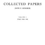 خرید و دانلود نسخه کامل کتاب Selected papers (Note e memorie)