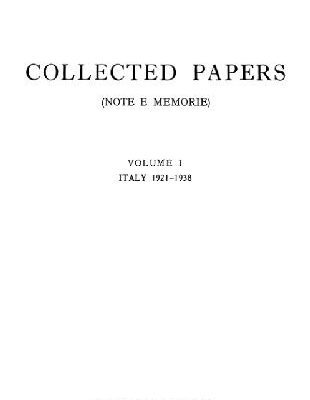 خرید و دانلود نسخه کامل کتاب Selected papers (Note e memorie)