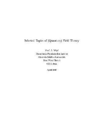 خرید و دانلود نسخه کامل کتاب Selected topics in QFT