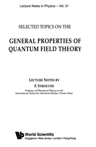 خرید و دانلود نسخه کامل کتاب Selected Topics on the General Properties of Quantum Field Theory_68bd666ea265f.jpeg خرید و دانلود نسخه کامل کتاب Selected Topics on the General Properties of Quantum Field Theory