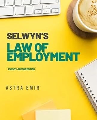 خرید و دانلود نسخه کامل کتاب Selwyn’s Law of Employment Twenty-second Edition – Orginal Pdf